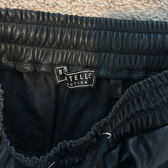 Bagatelle Black Faux Leather Pants - Picture 4 of 9